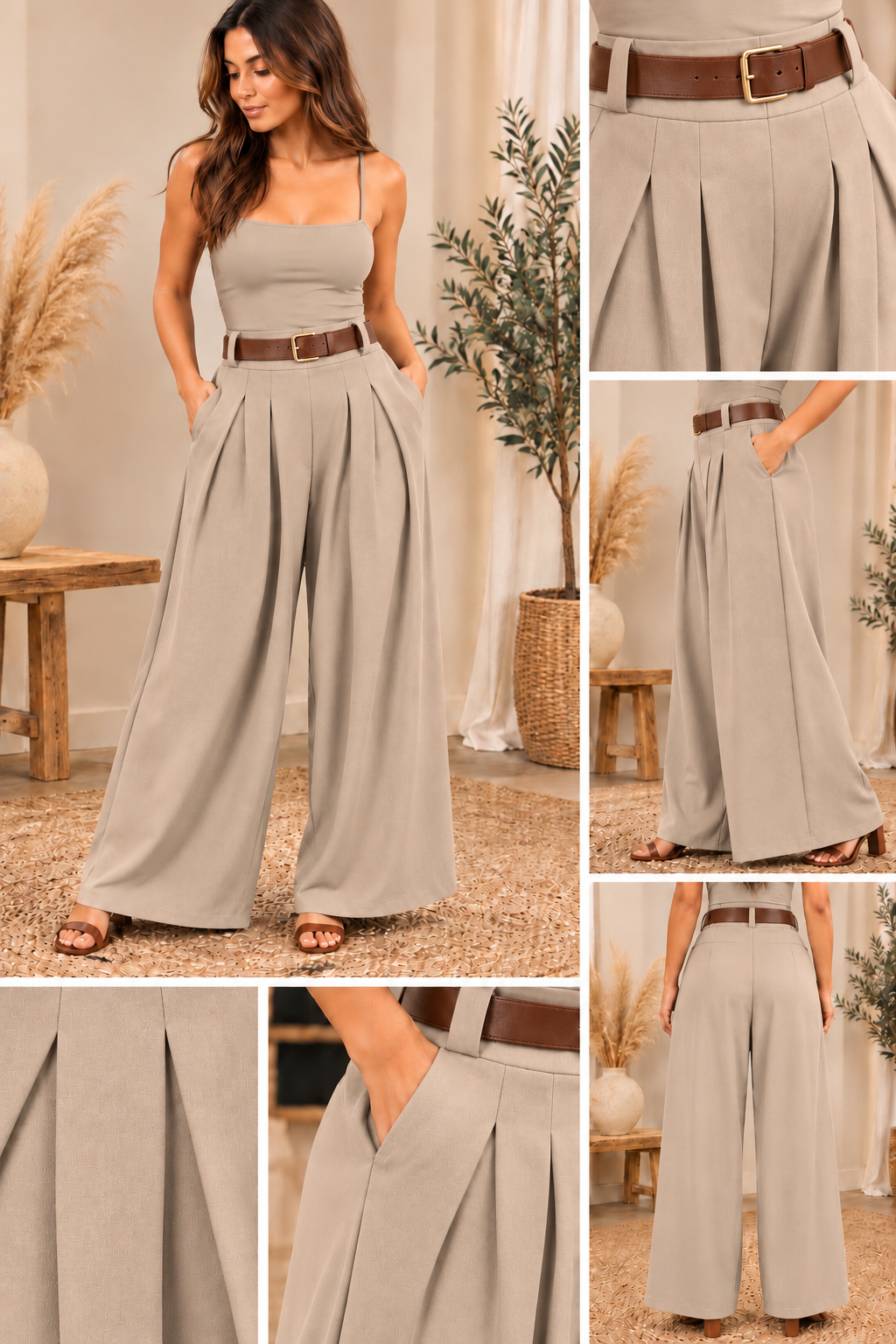 Pantalon Palazzo