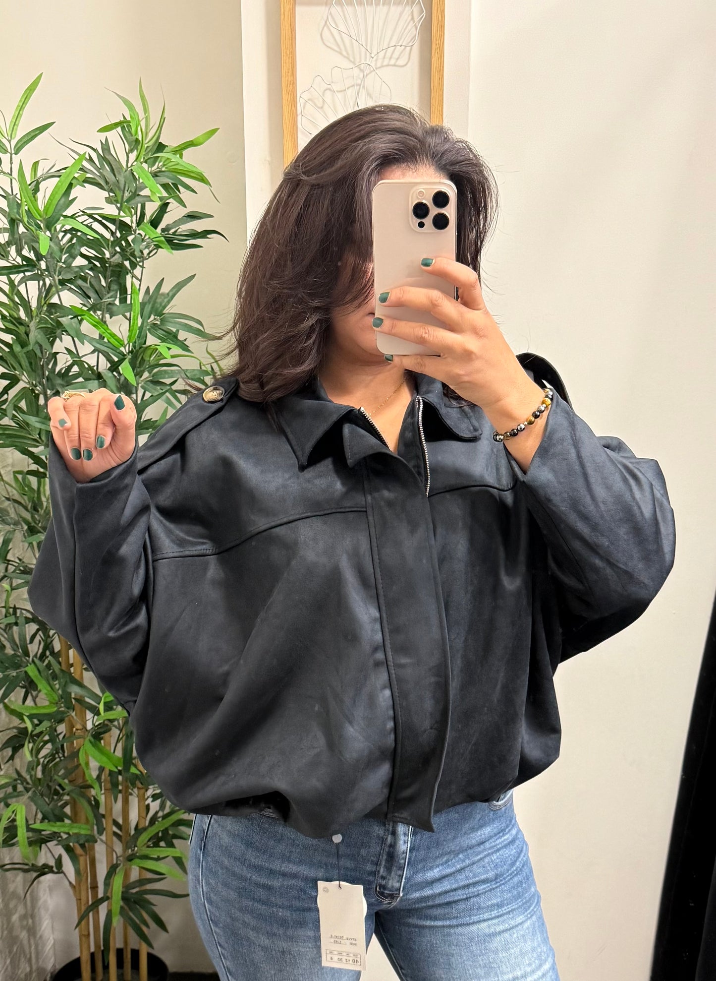 Veste en daim
