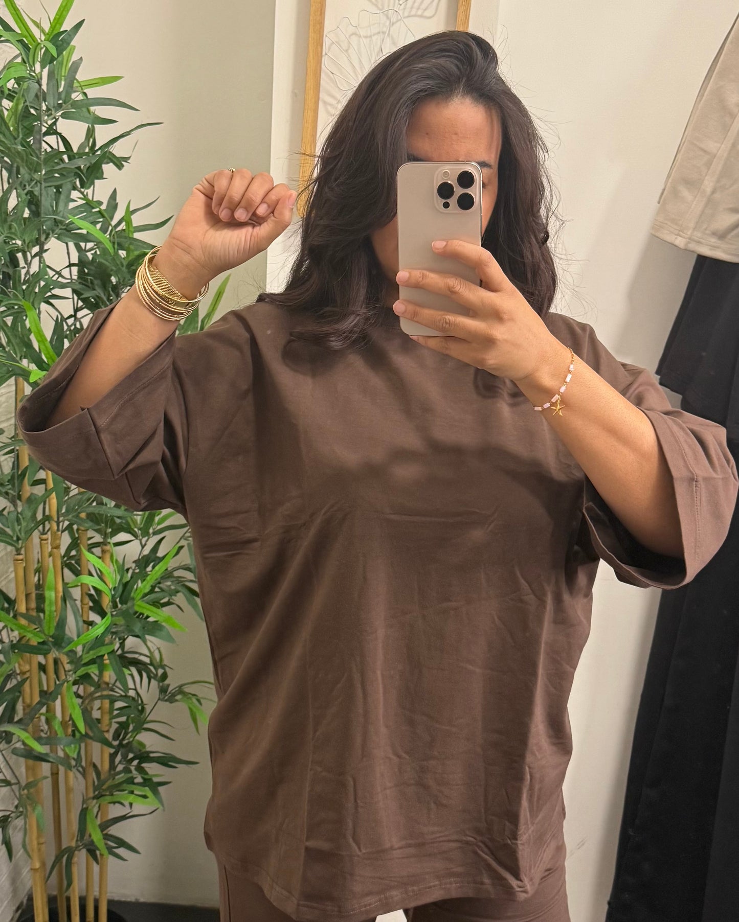 T-shirt trois quarts