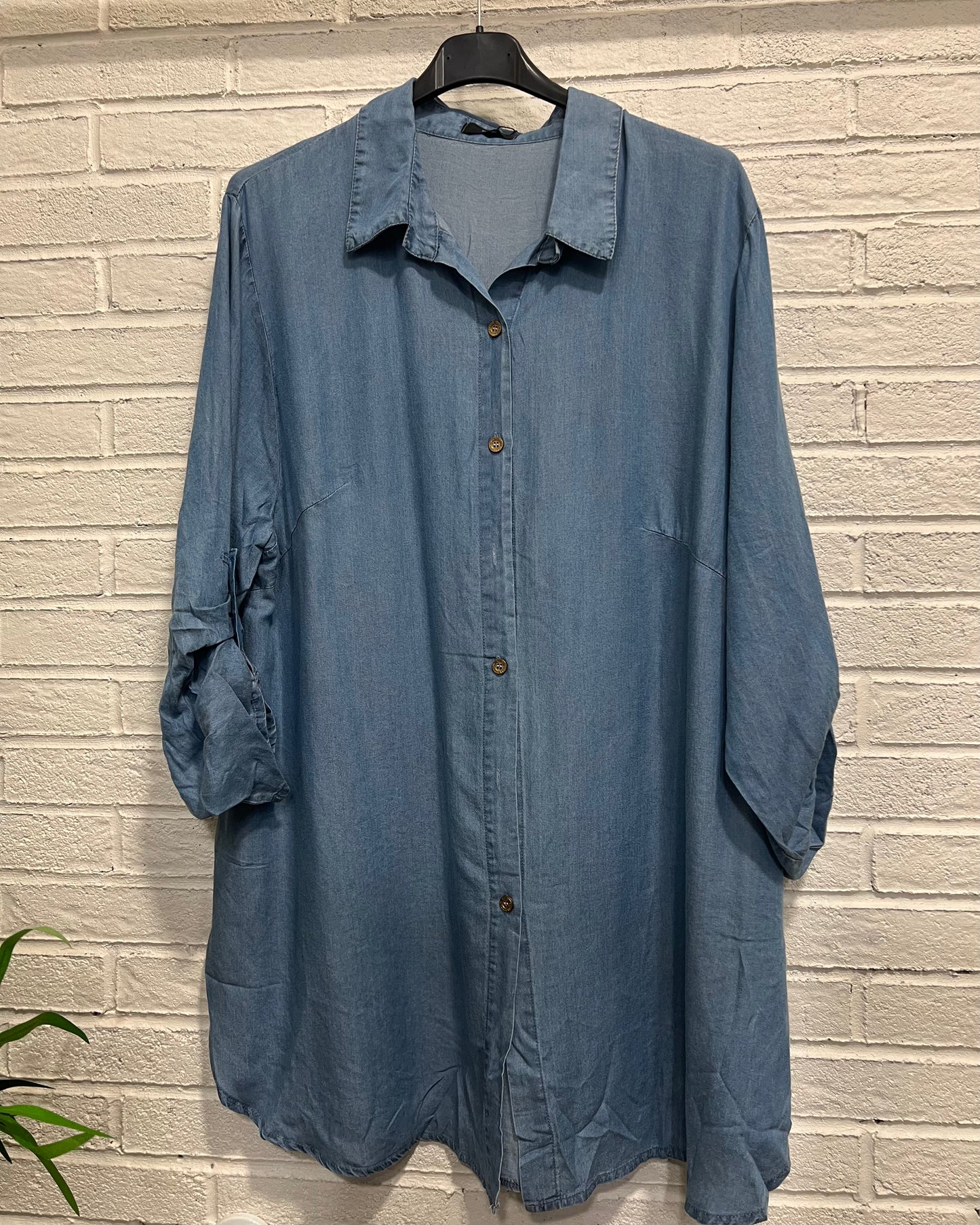 Chemise en jean Grande taille