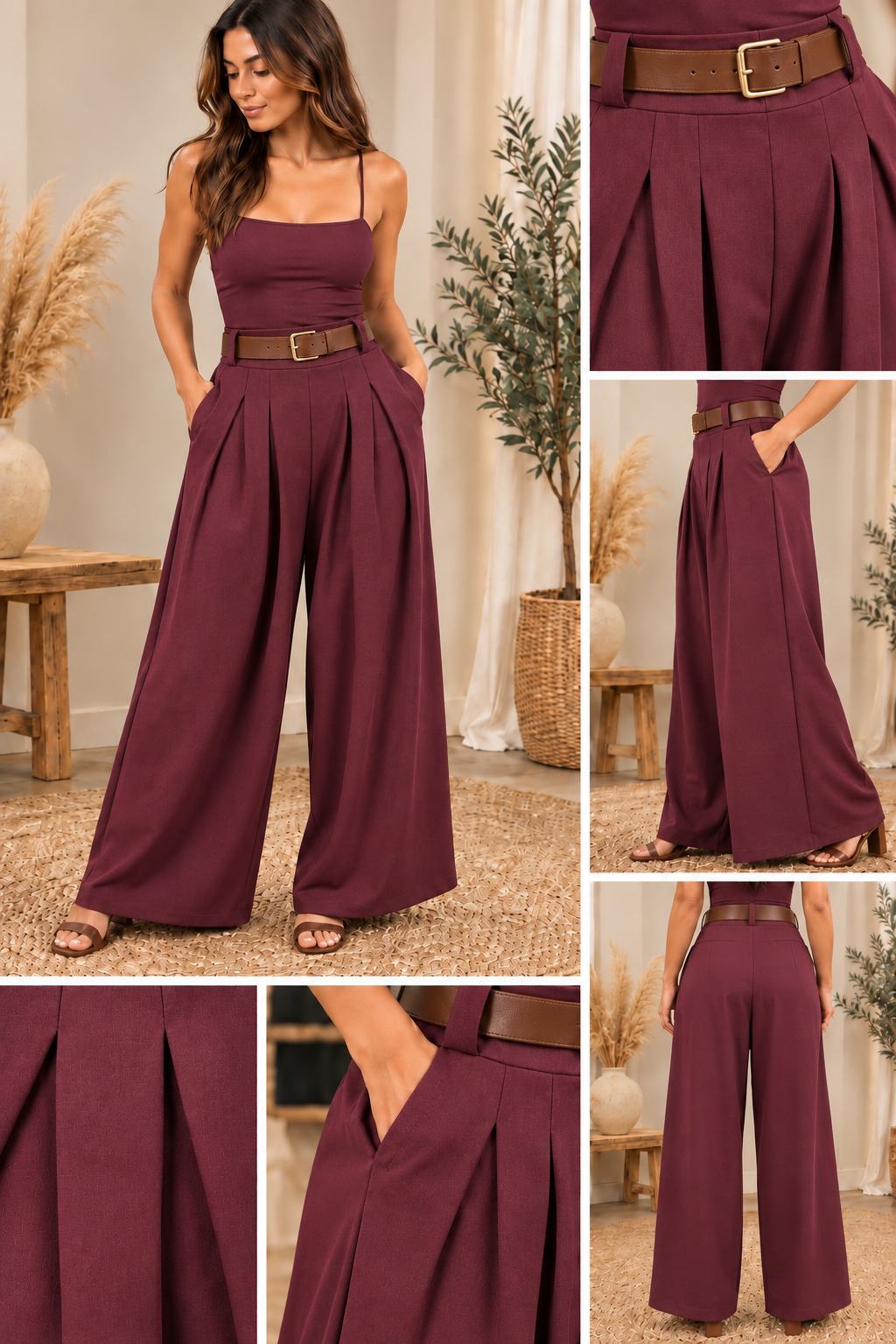Pantalon Palazzo