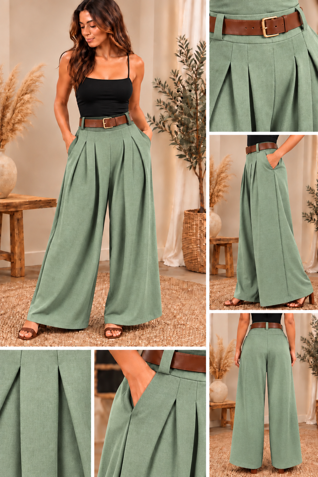 Pantalon Palazzo