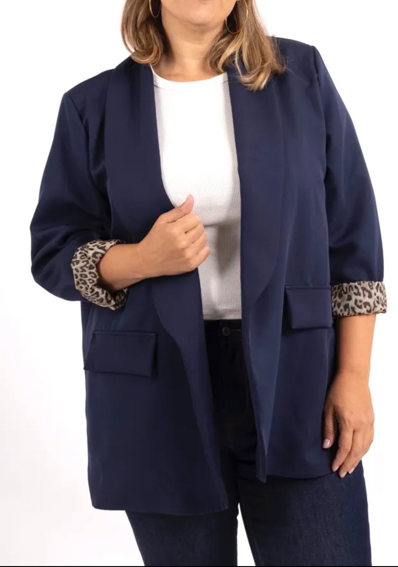 Blazer grande taille