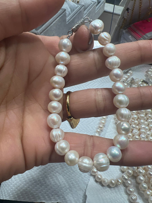 Bracelet, perle d’eau