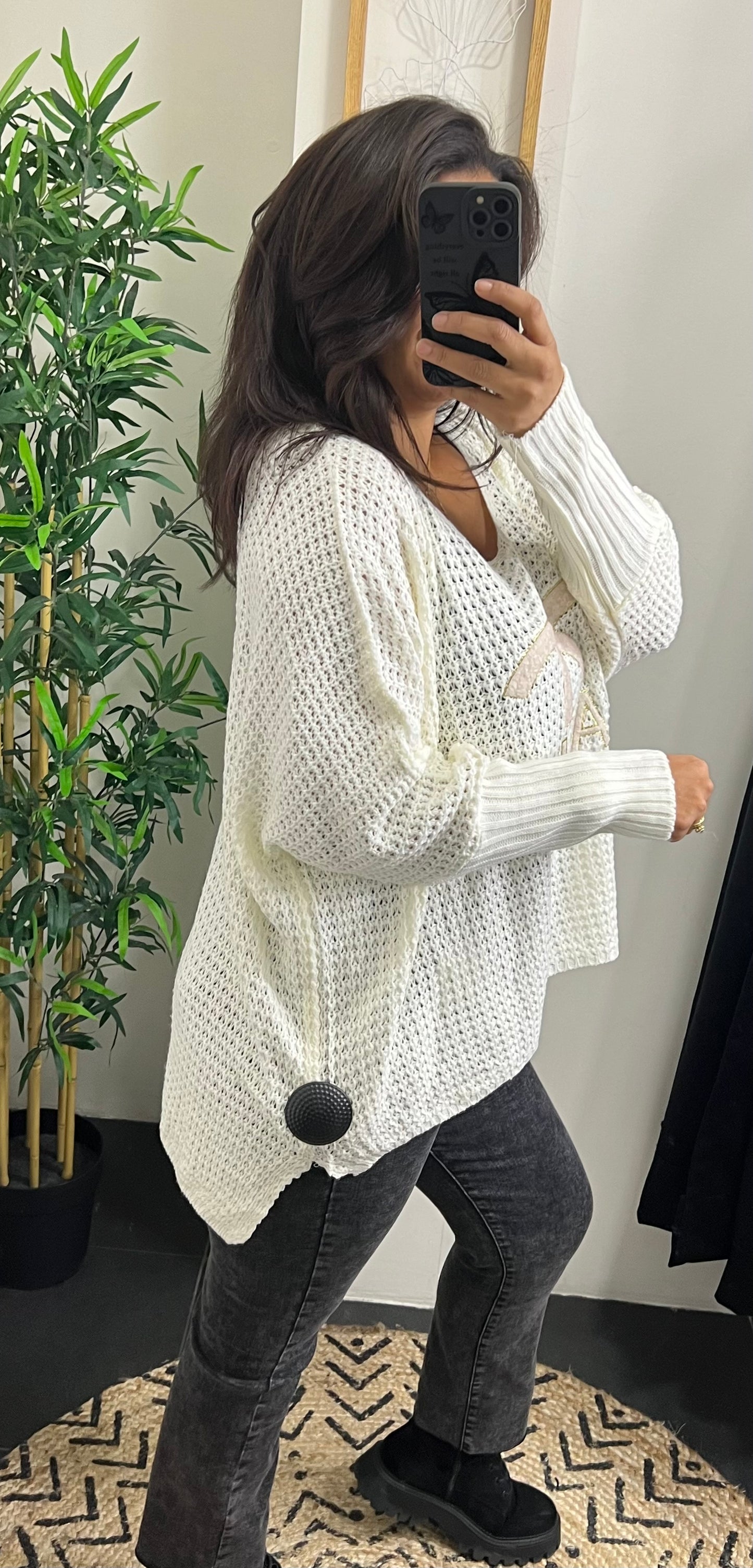 Pull Paris , grande taille