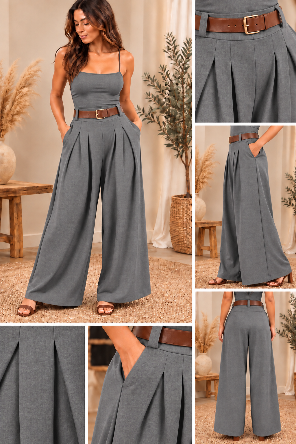 Pantalon Palazzo