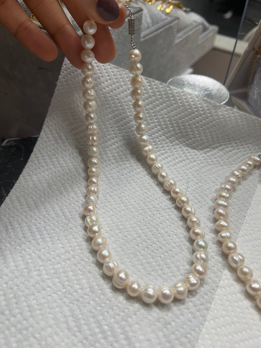 Colier perle d’eau