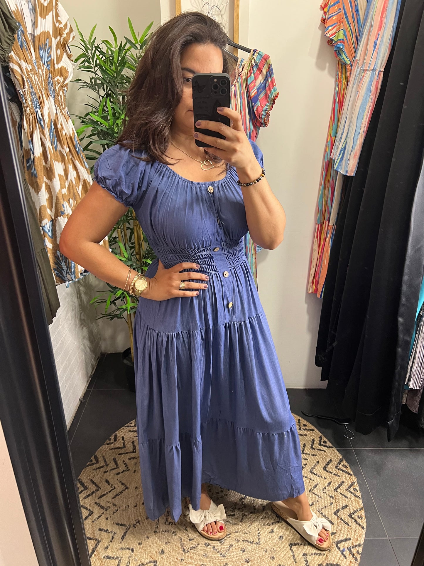 Robe en jean