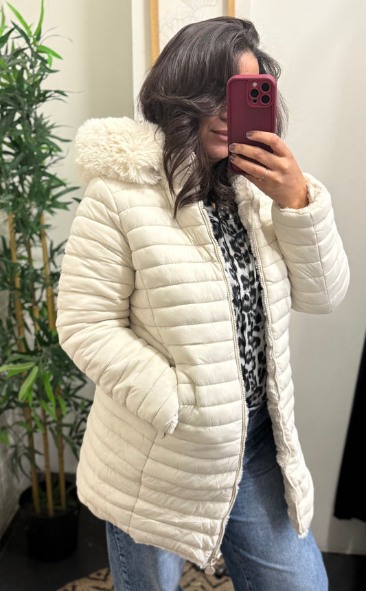 Doudoune réversible