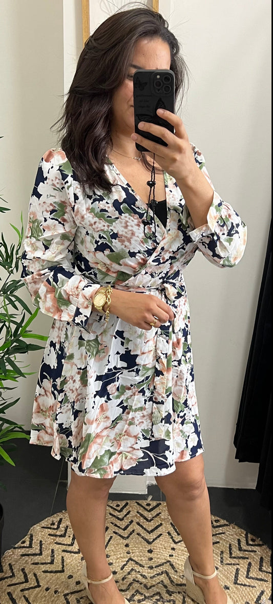 Robe flore