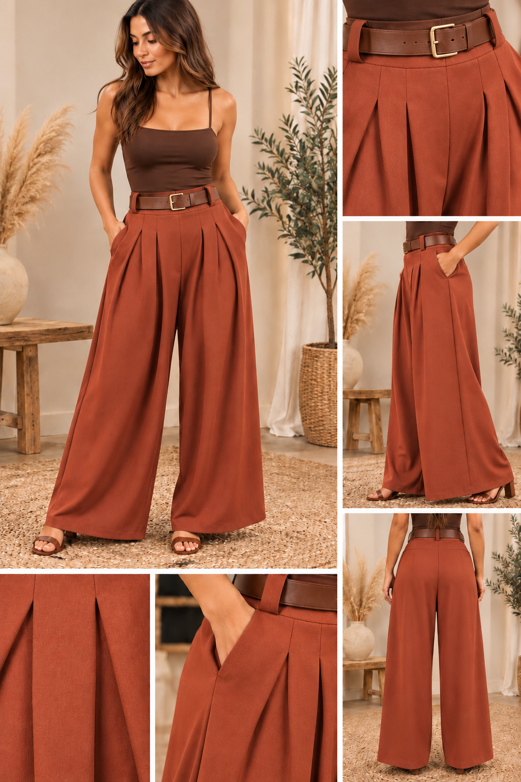 Pantalon Palazzo